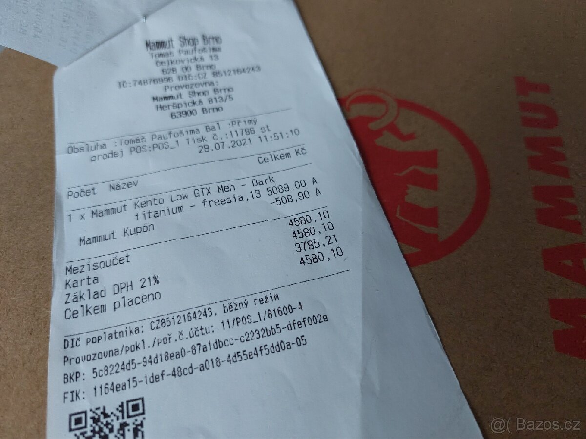 Trekové boty Mammut Kento Low GTX - 4