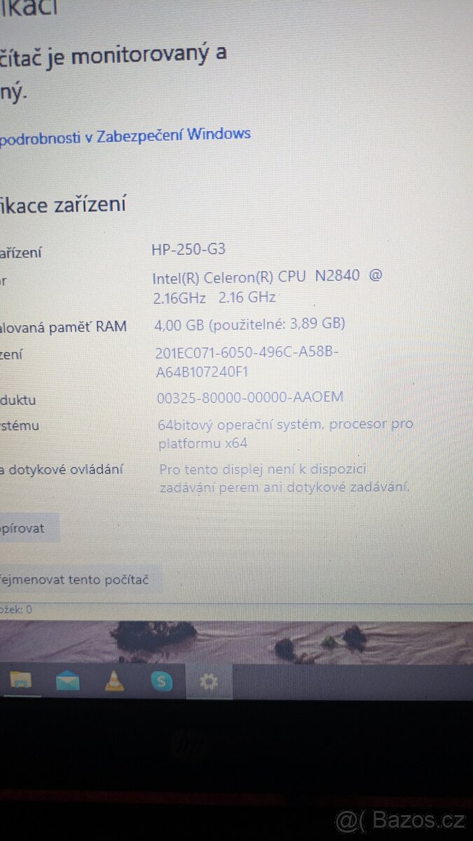 Notebook HP 250 G3 - 4