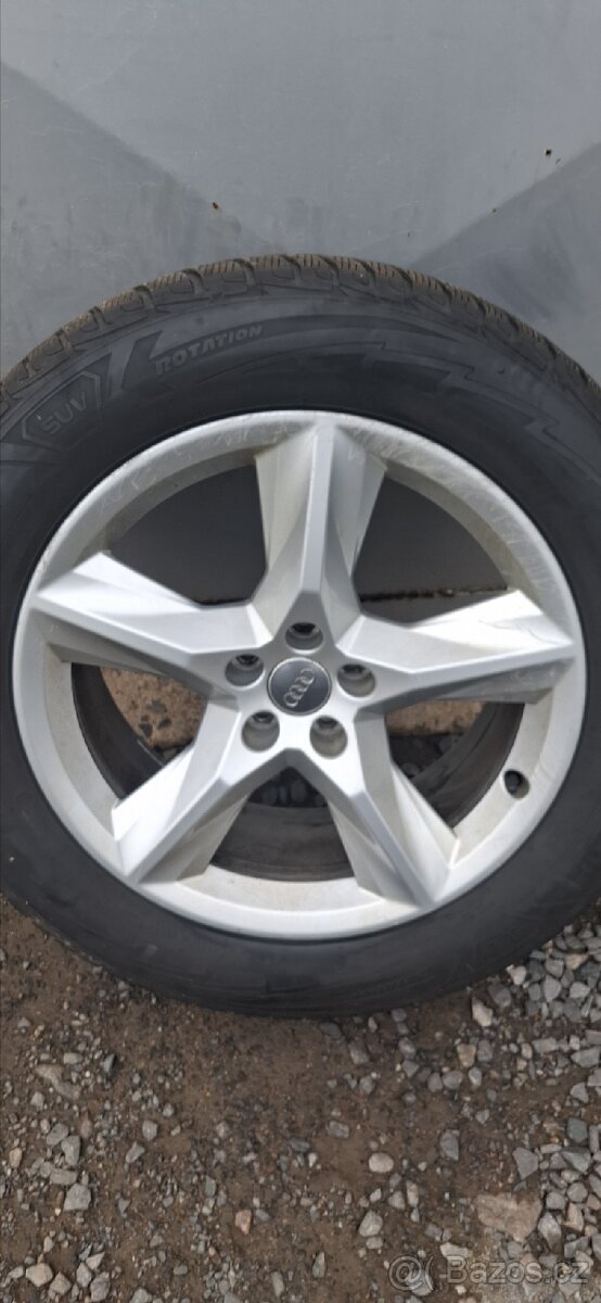 Originální zimní sada Audi Q7 8x19 ET28, 255/55 R19 - 4