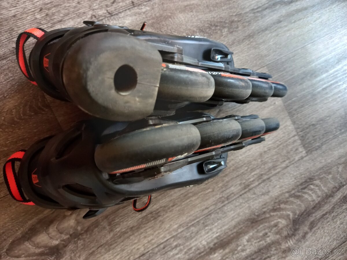 Kolečkové brusle inline posuvné 32-35 Oxelo - 4