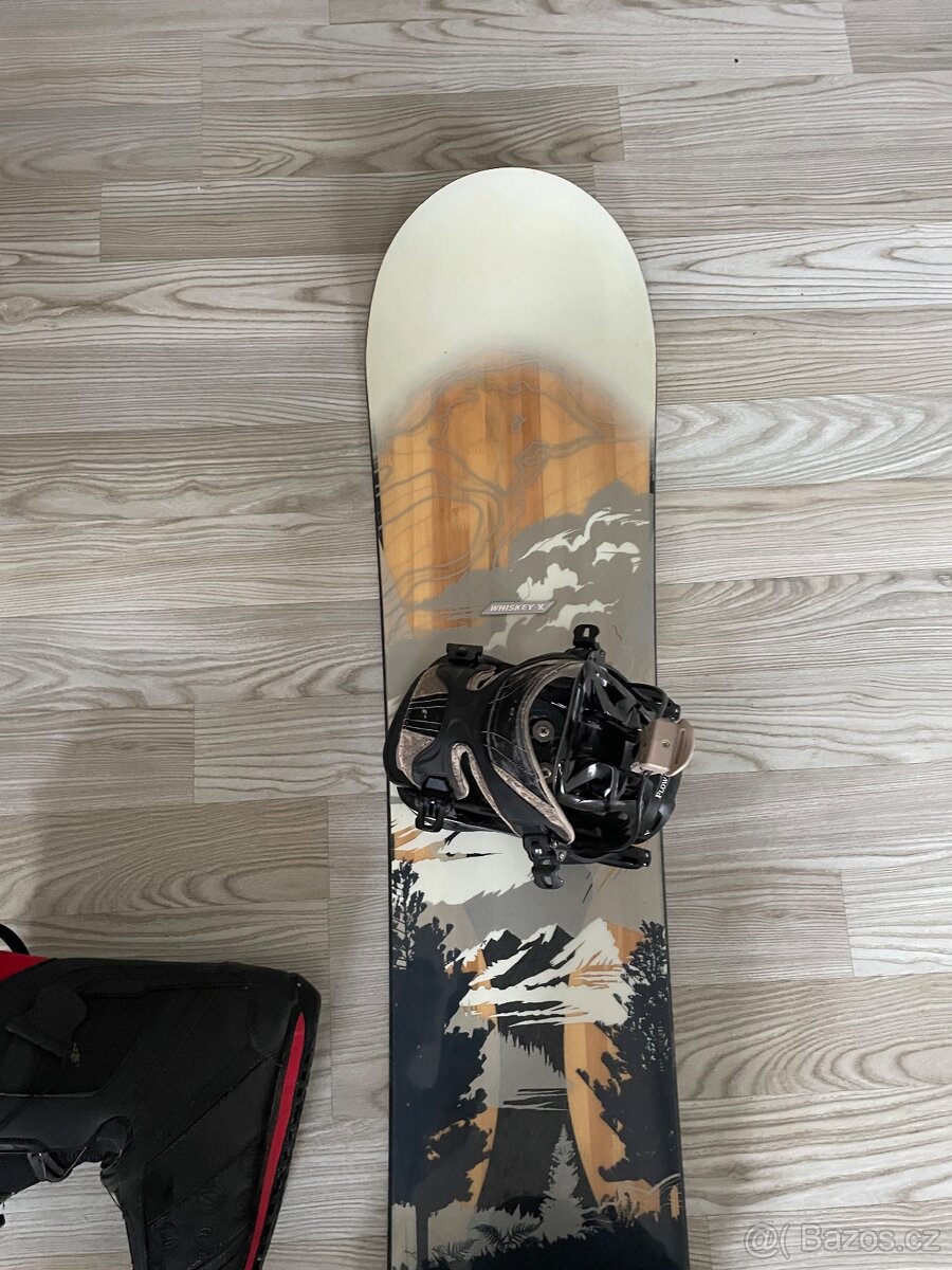 Snowboard 169 cm. Boty 43-43,5 - 4