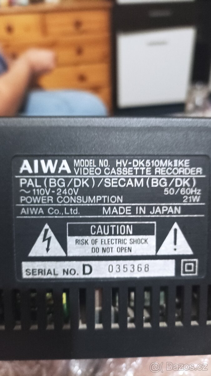 Aiwa videorekordér HV-DK 510 Mk - 4