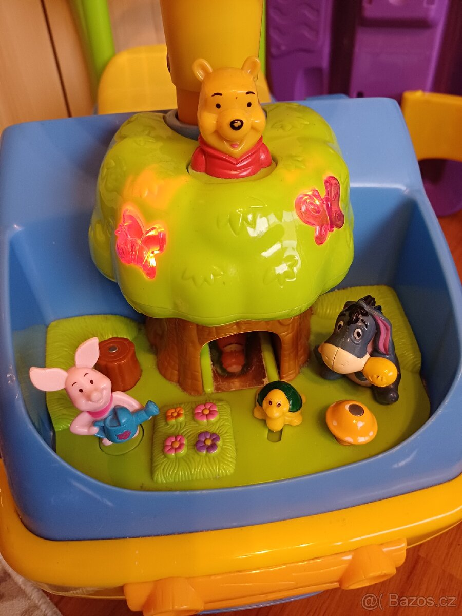 Odrážedlo 4 v 1 Medvídek Pu - 4