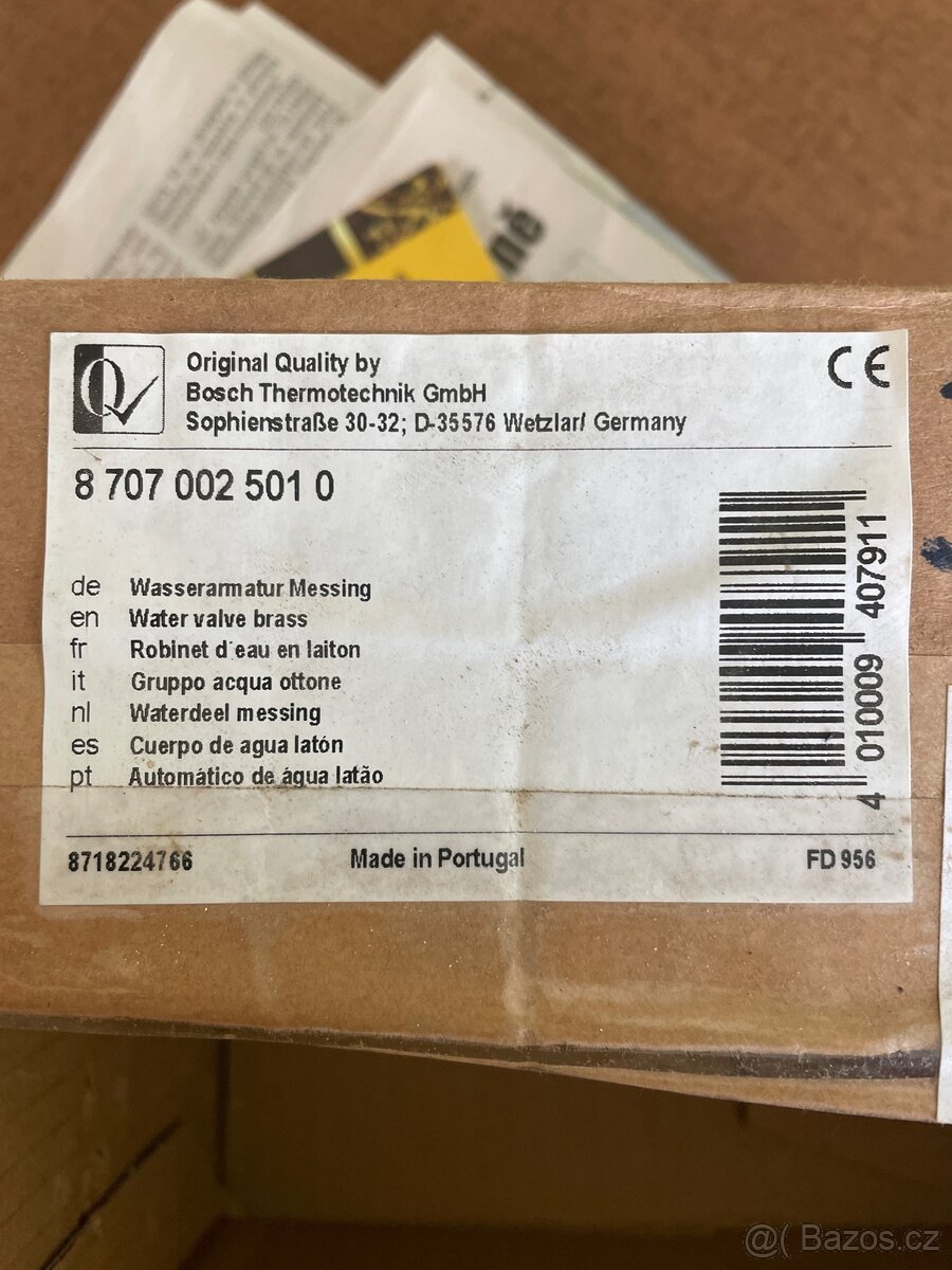 Regulátor k plynovému ohřívači vody - 4