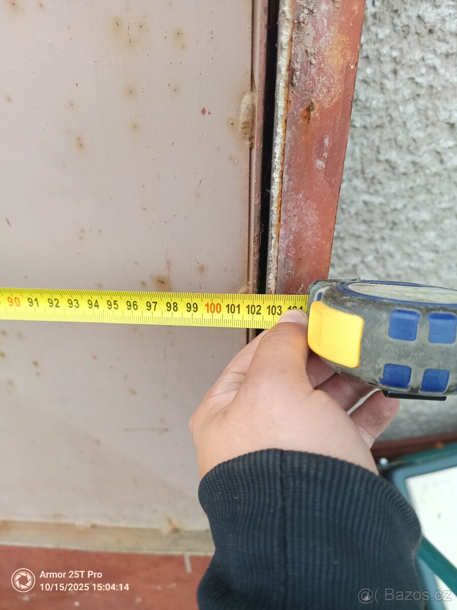 Plechové dveře - 4