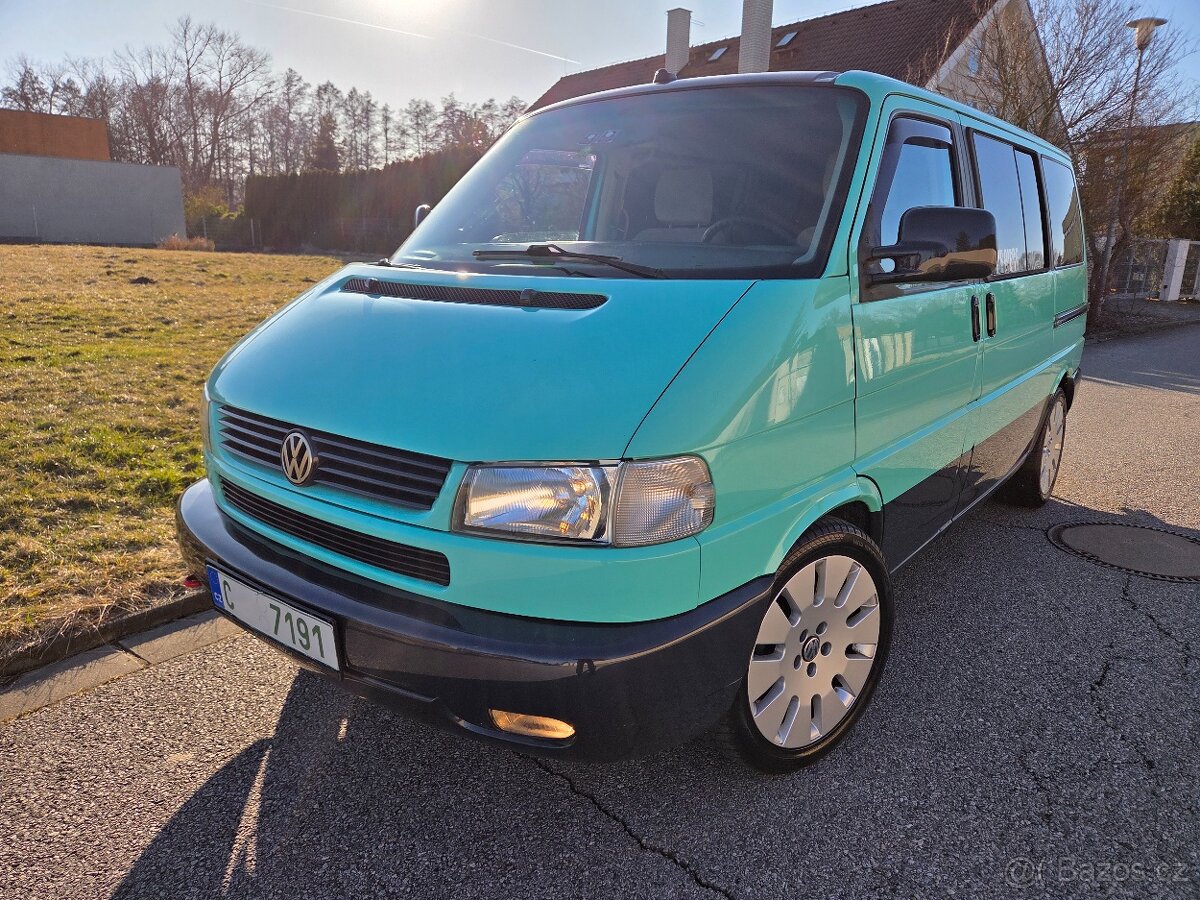 Vw T4 Caravelle 2.5 TDI m.2002 WEBASTO, DIGIKLIMA - 4