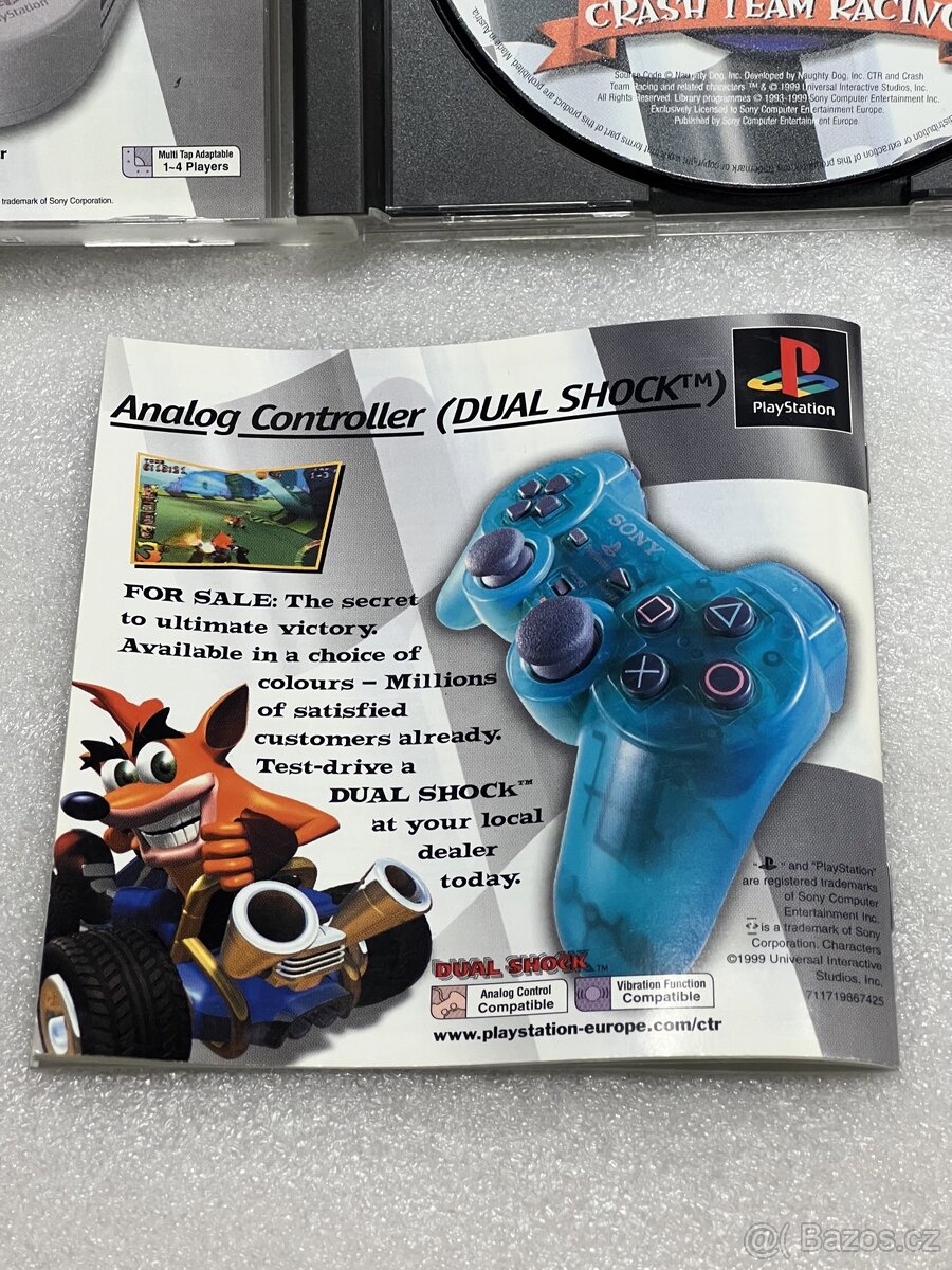 Crash Team Racing PS1 Black Label - 4