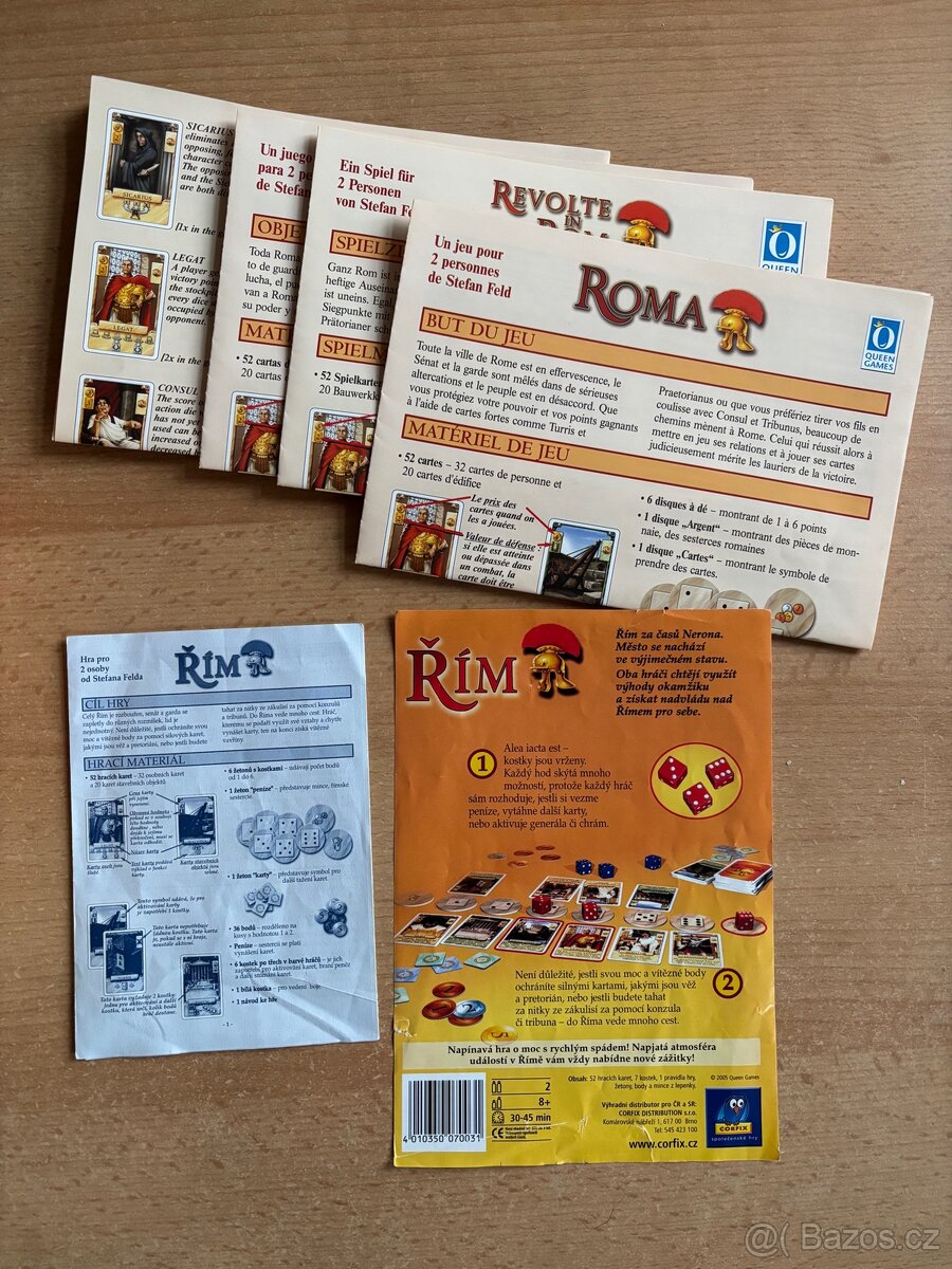 Roma - desková hra - 4