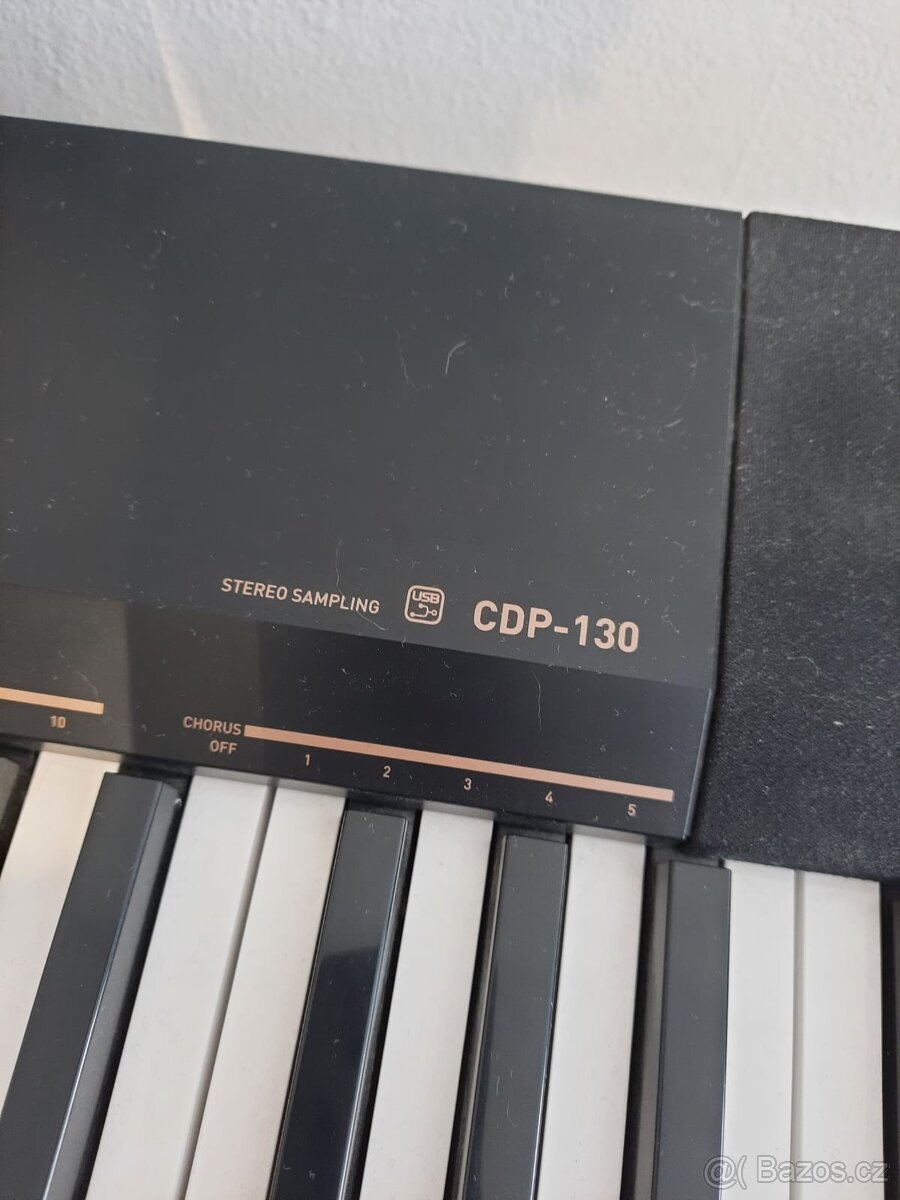 Přenosné digitální piano casio CDP 130 - 4