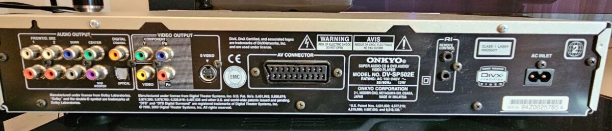 Onkyo DV-SP502E - 4