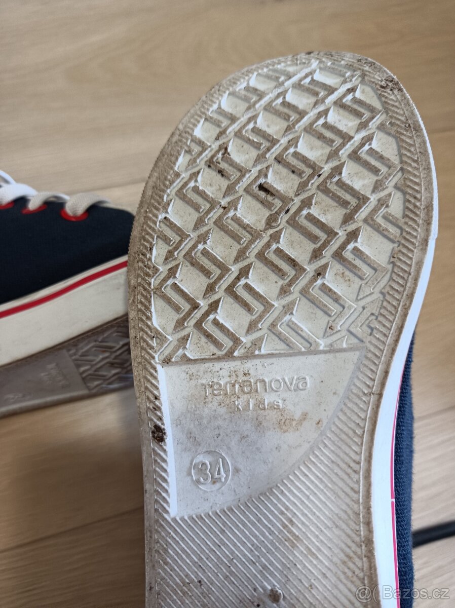 Plátěné boty 34 - 4