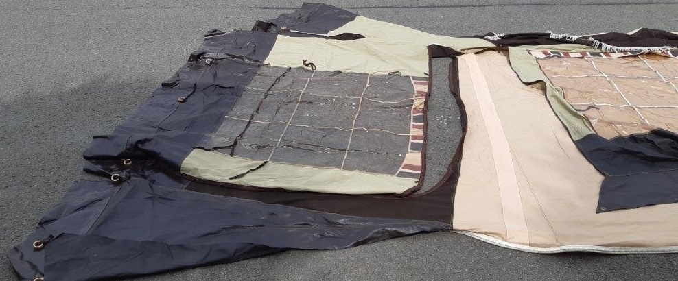 Stanová předsíň pro karavan cca 4,8m - 4