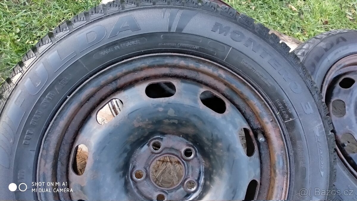 Plechové disky 15" 5x100 ET 38 - 4