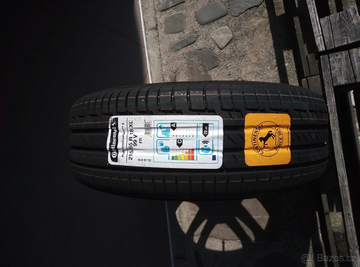 Alu kolo a pneumatika Continental Premium Contact 6/Nové - 4