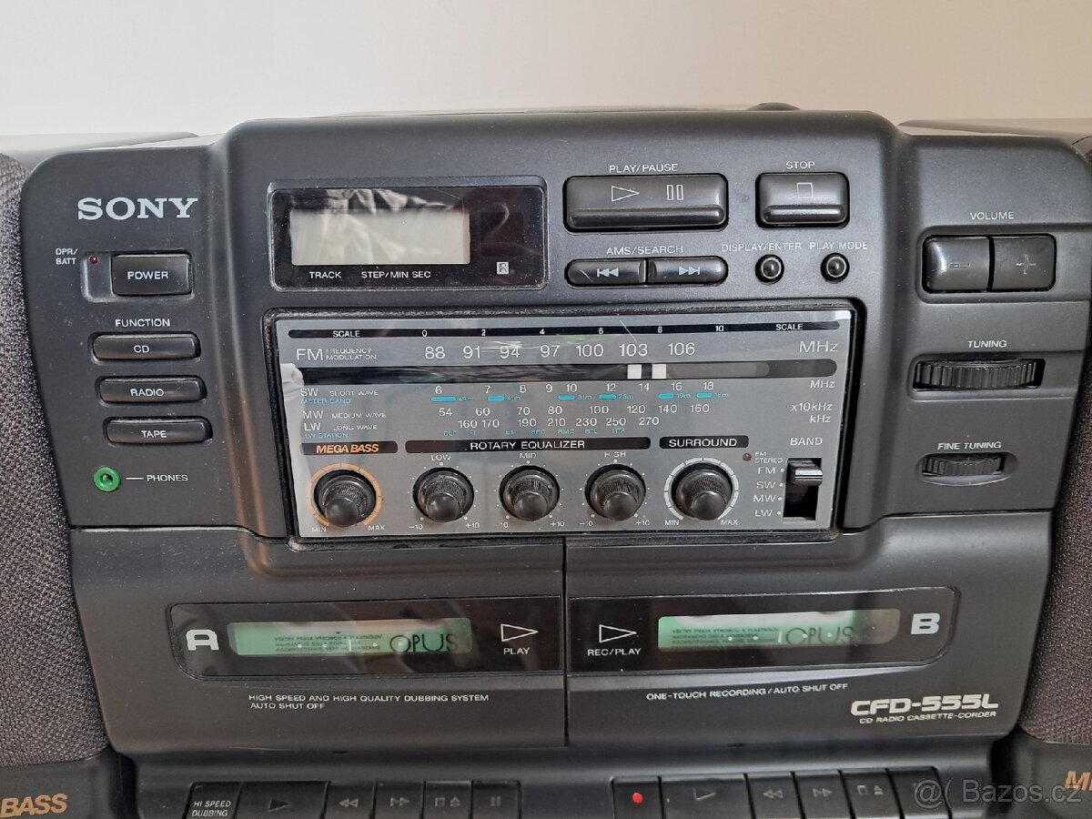 Sony Radio cassette corder - 4