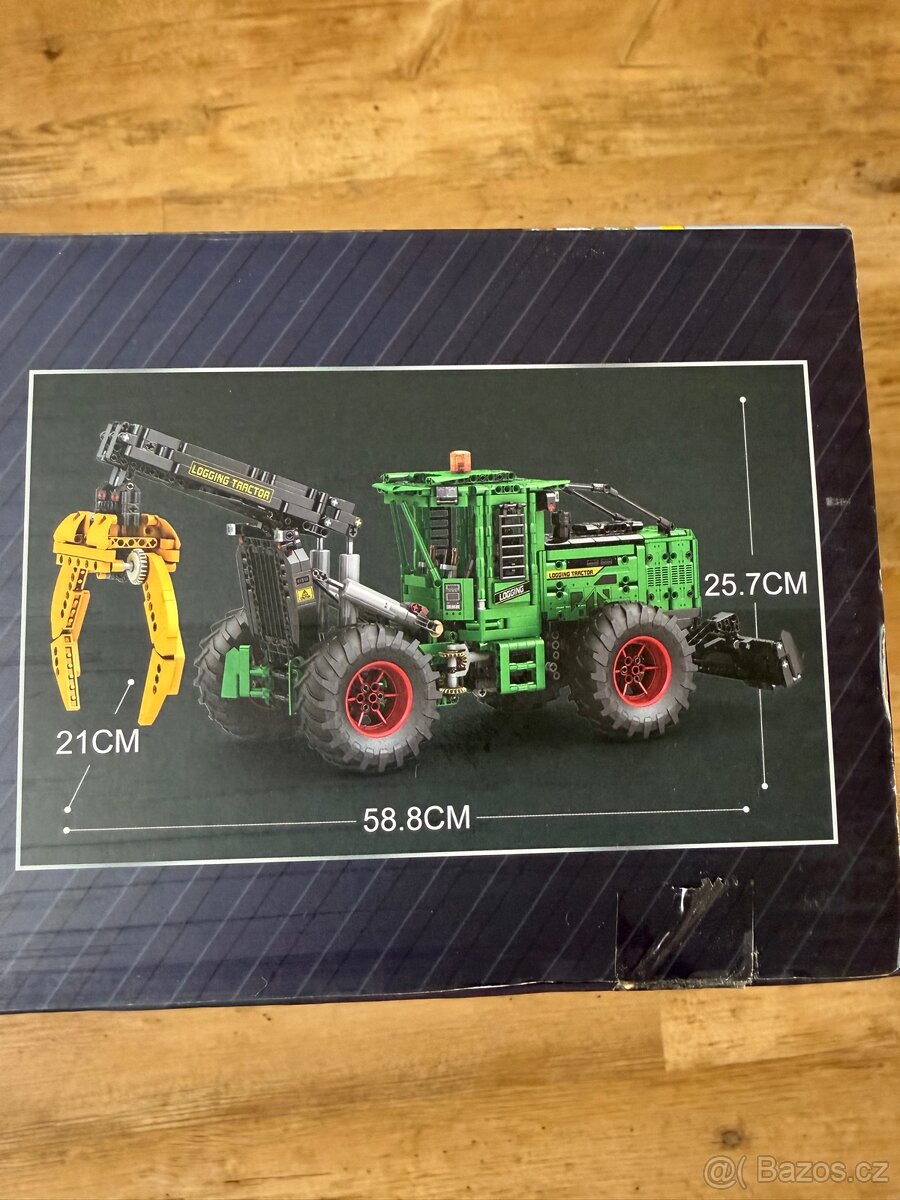 Stavebnice REOBRIX 22027 Lesní traktor na dálkové ovládání - 4