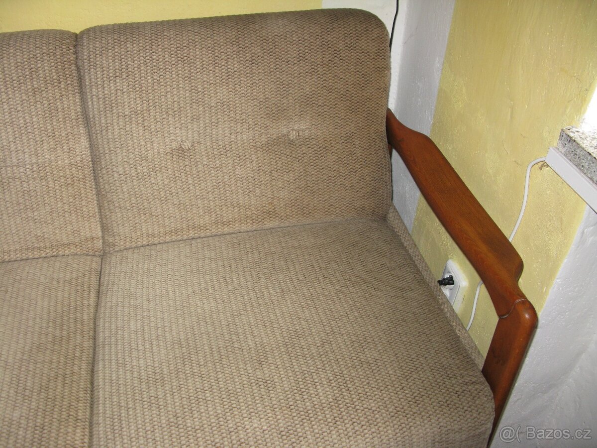 Retro rozkládací pohovka - 4