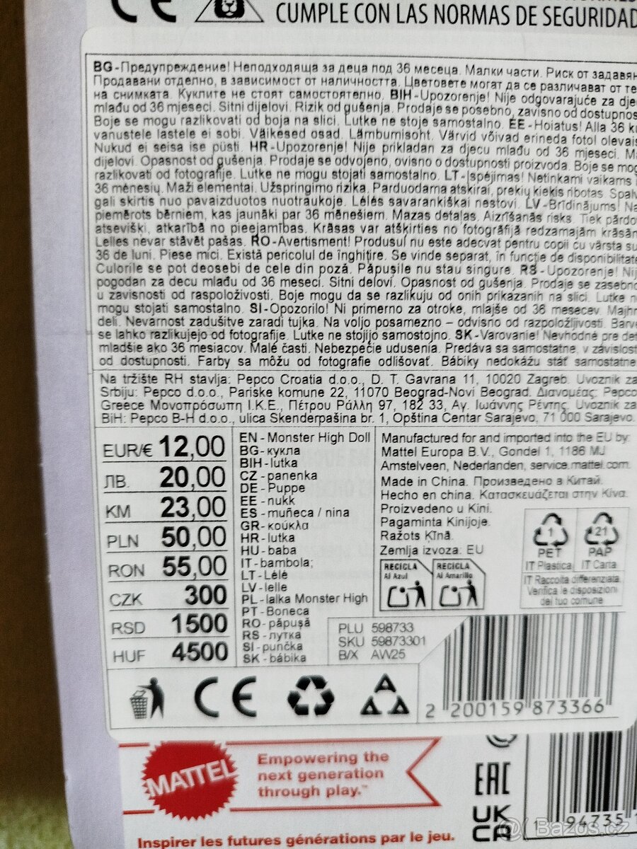 Monster High Frankie Stein panenka - 4