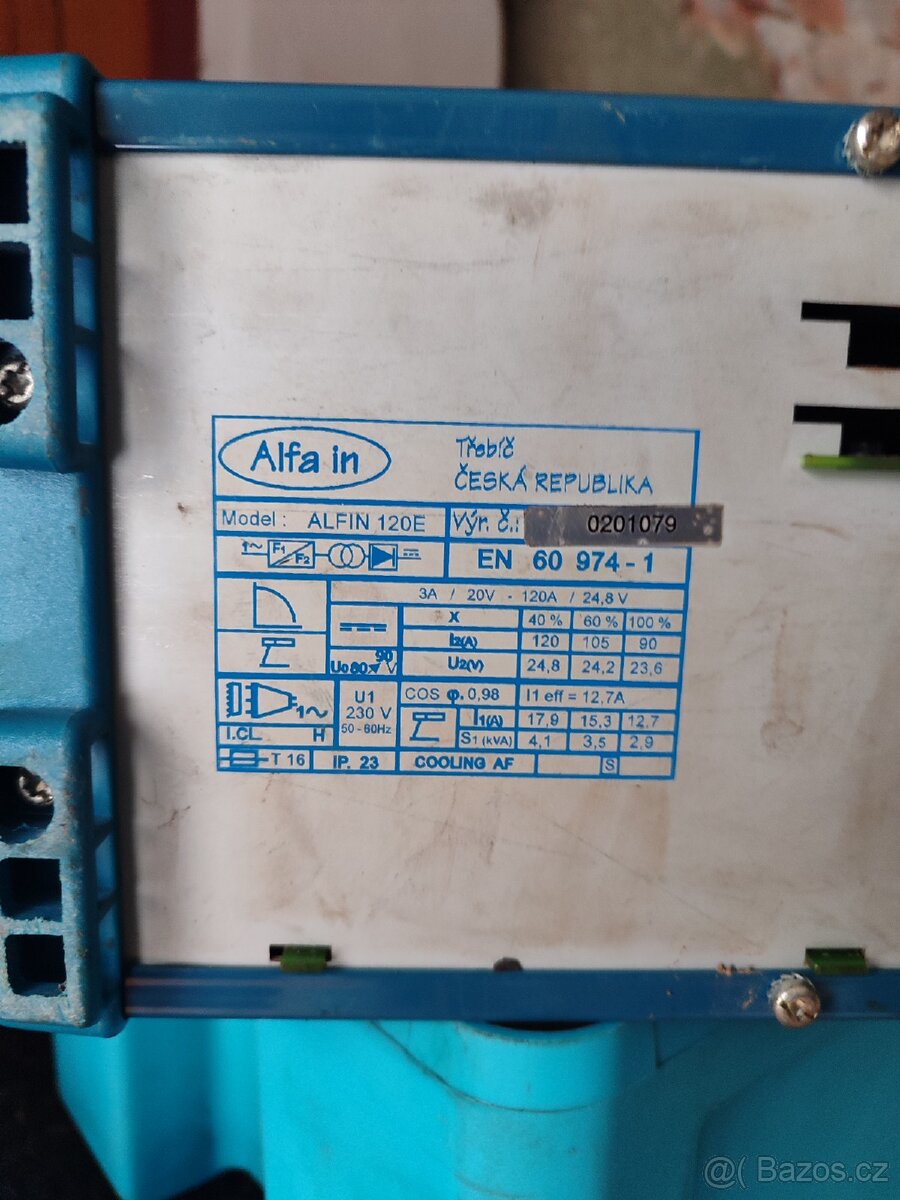 Svářečka Alfa in 120 E - 4