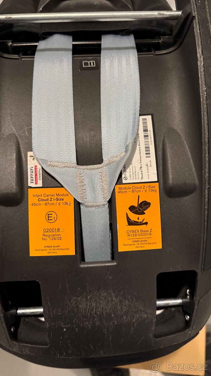 Cybex Cloud Z i-Size Platinum Ferrari - 4