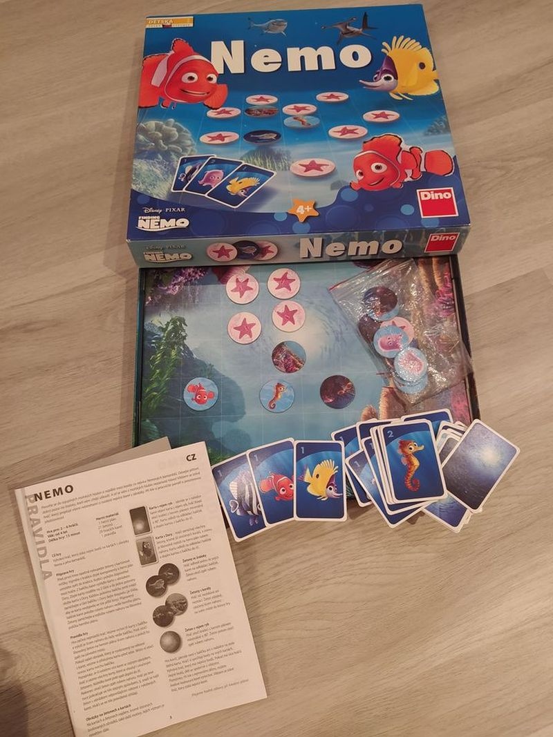 Stolní hra - Hledá se Nemo, Dino - 4