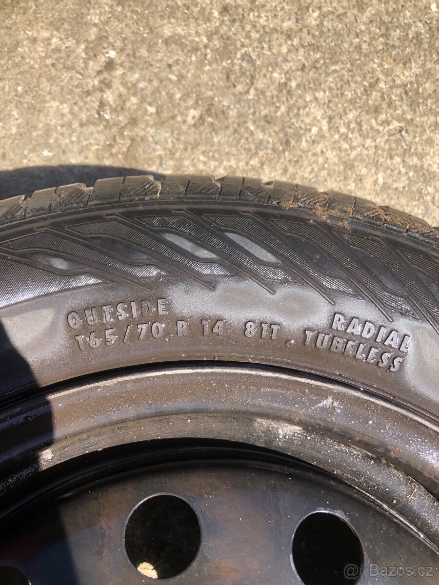 Plechové disky 4x100 R14 - 4