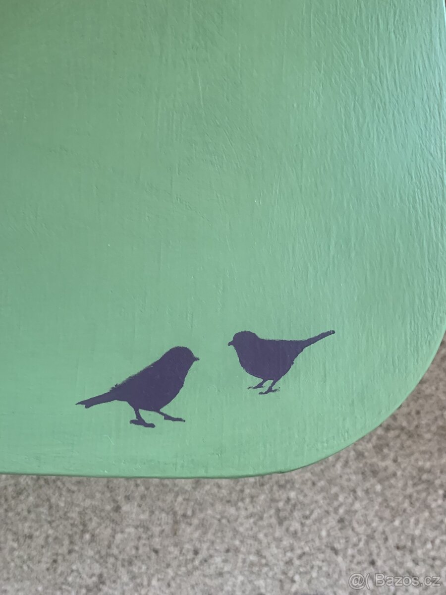 Stůl pavouk Halabala 50.léta - 4