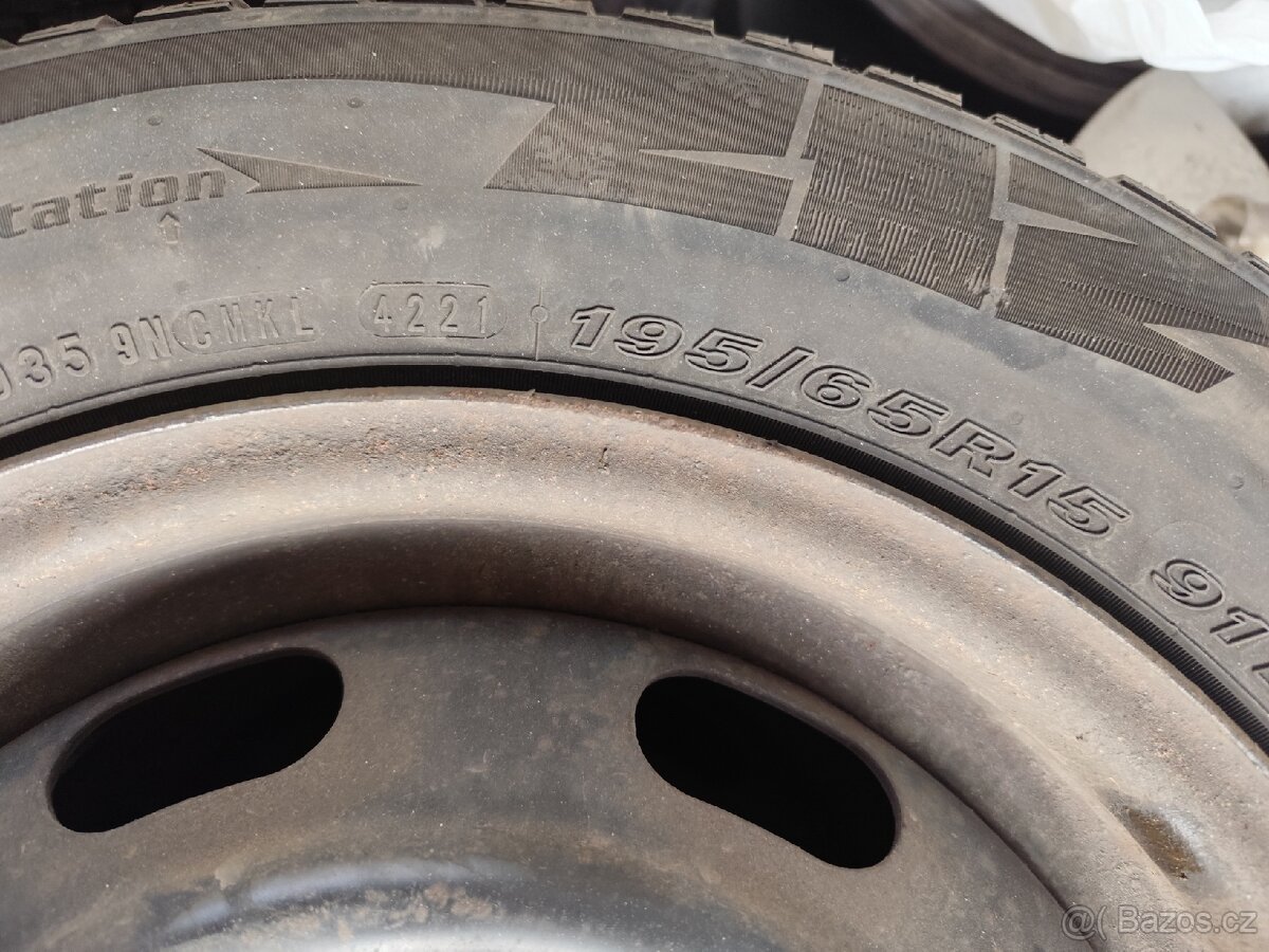 Kola Citroën Peugeot 195/65 r15 - 4