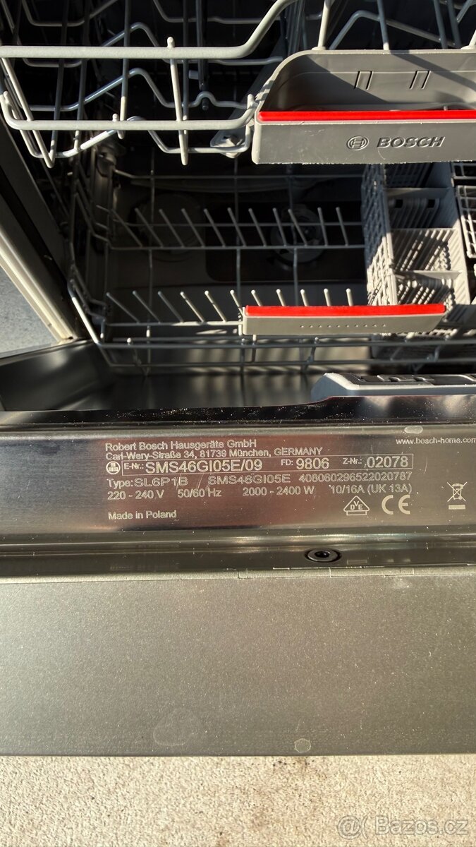 Myčka nádobí Bosch - 4