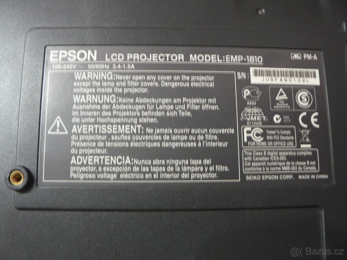 Epson EMP 1810-Led (pro bastlíře) - 4