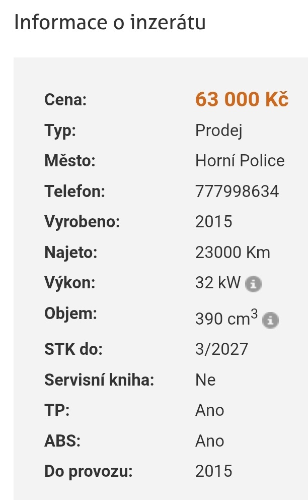 Prodám nebo vyměním Ktm Duke 390 - 4