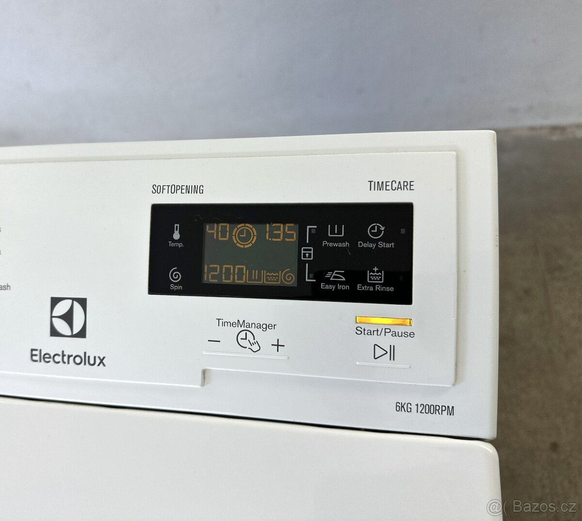 pračka ELECTROLUX tř. A+++ 6 kg 1200 ot. - JAKO NOVÁ - - 4