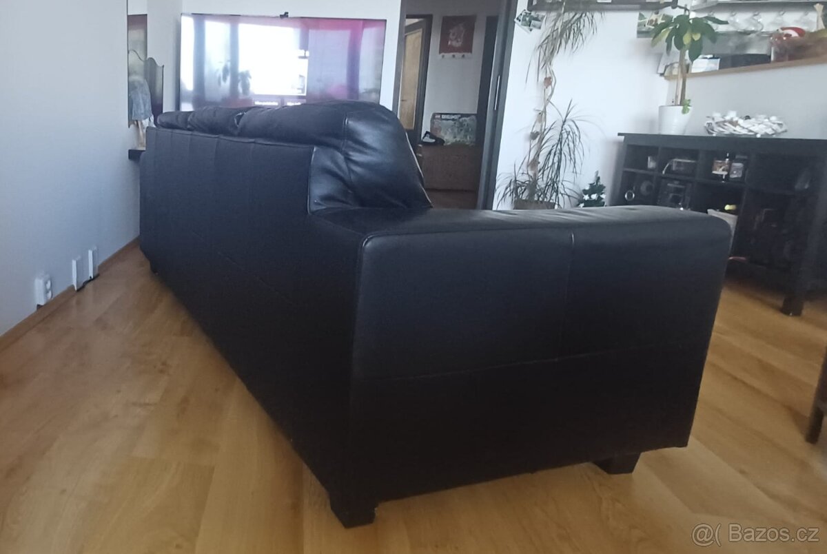 Kožená sedačka skogaby ikea - 4