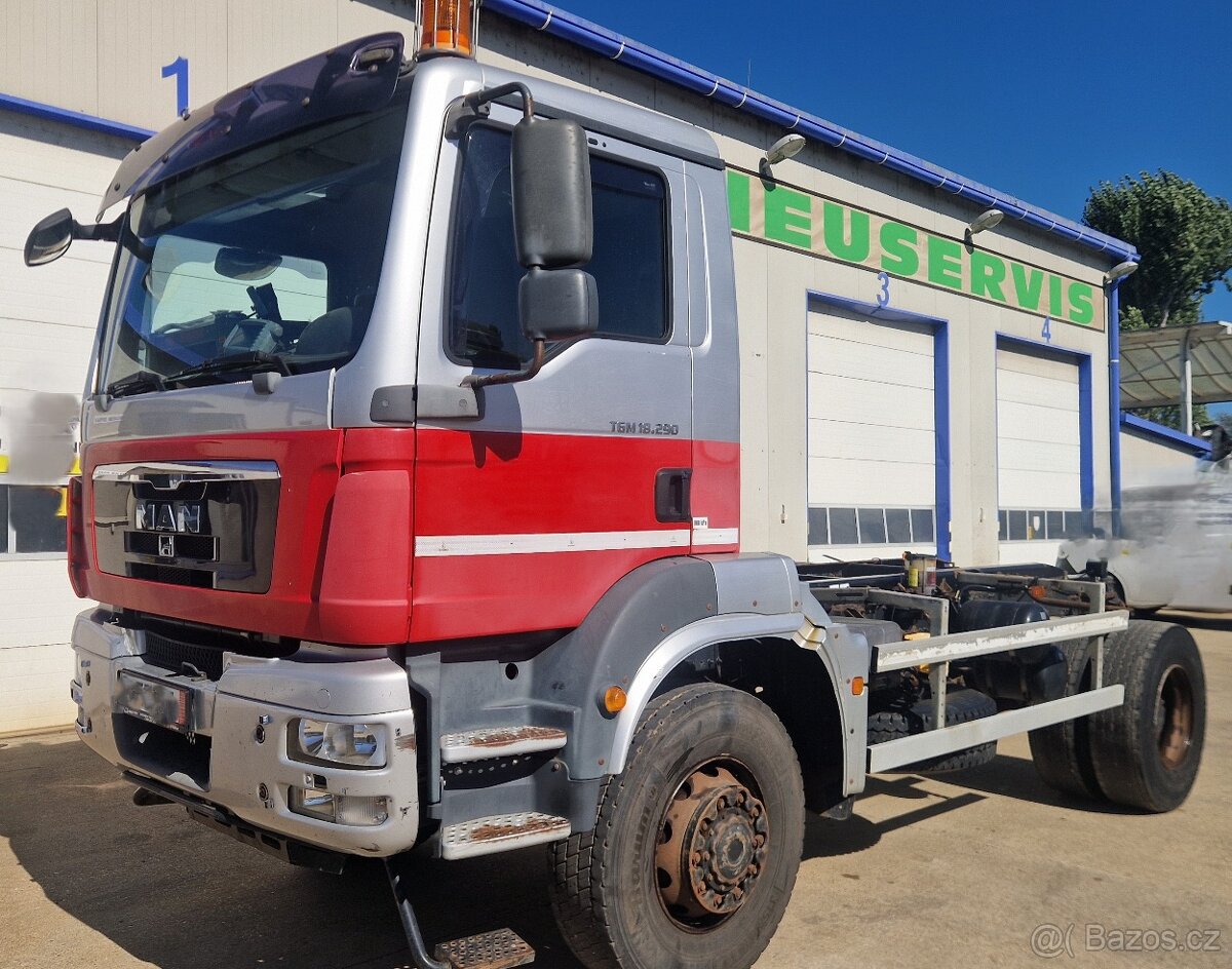 MAN 4x4 E5 automat s novou korbou 4 m - 4