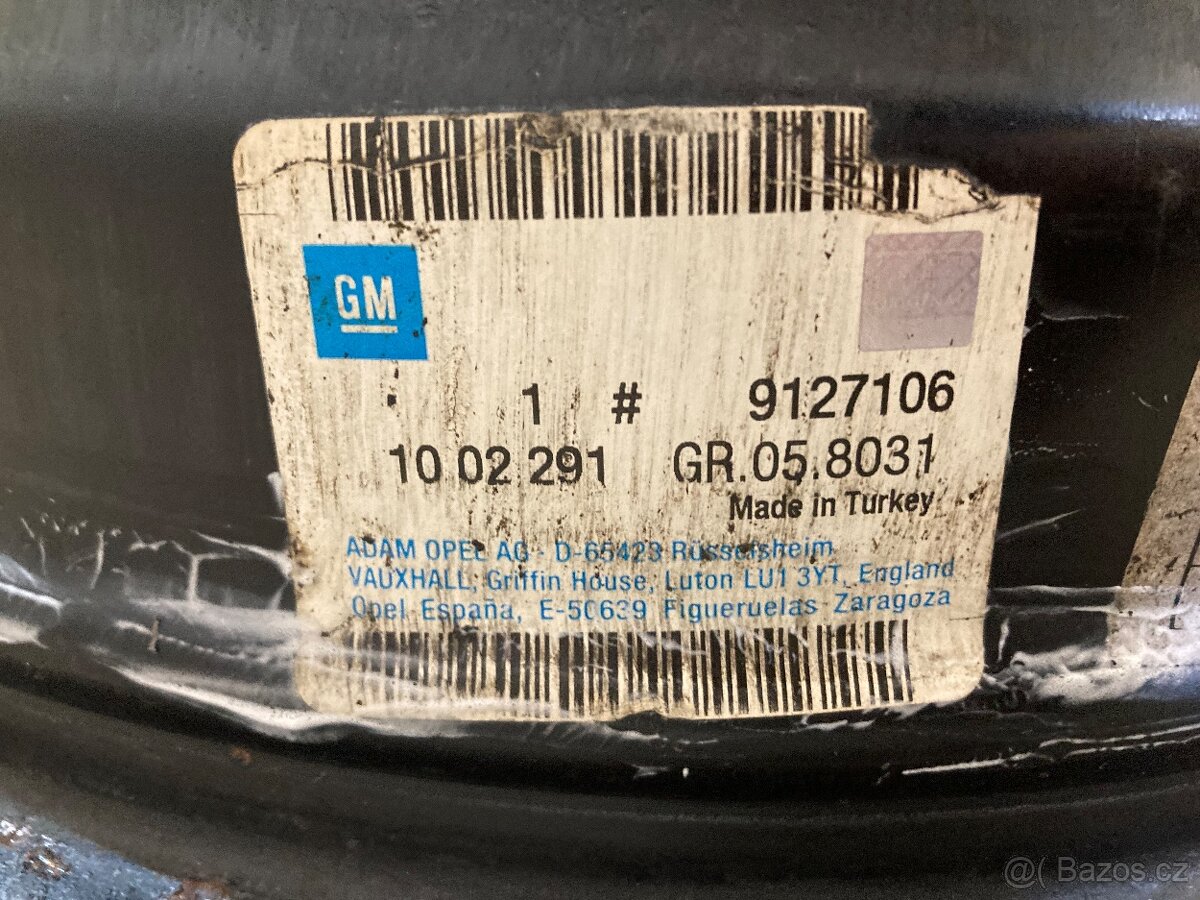 Plechové disky Opel r15 - 4