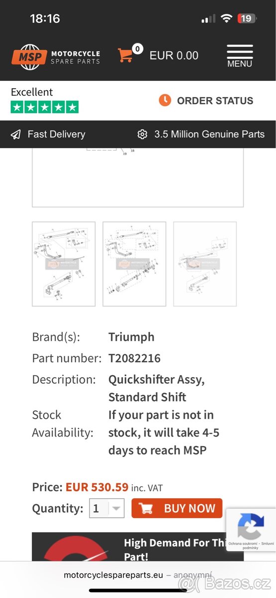 Triumph quick shifter - 4