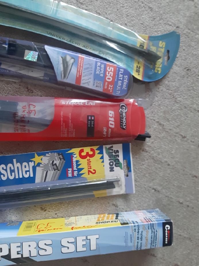Stěrače FLAT MULTI celkem 5 ks. - 4