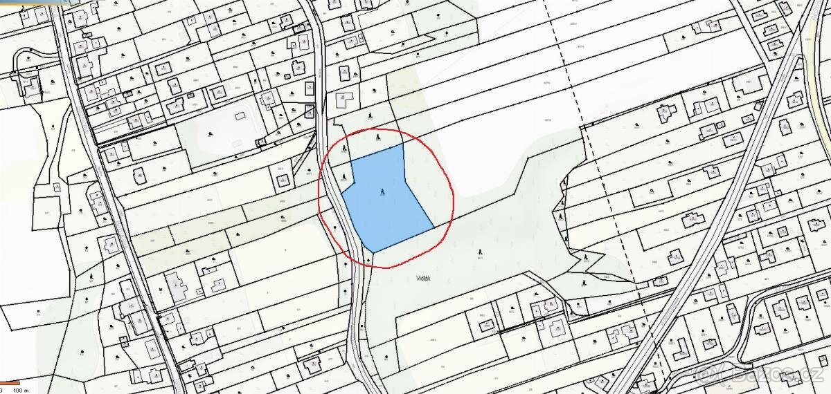 Prodám lesní pozemek v k.ú. Záblatí u Bohumína, p.č. 901/5 - 4