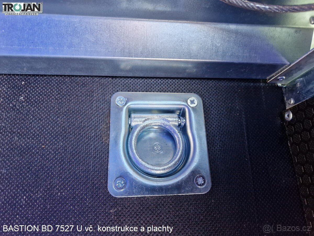 Nákladní přívěs BASTION 7527 U vč. konstrukce a plachty - 4