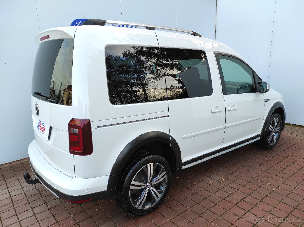 VW Caddy ALLTRACK 2.0 TDi 4MOTION R.V. 2020 SERVISKA + DPH - 4