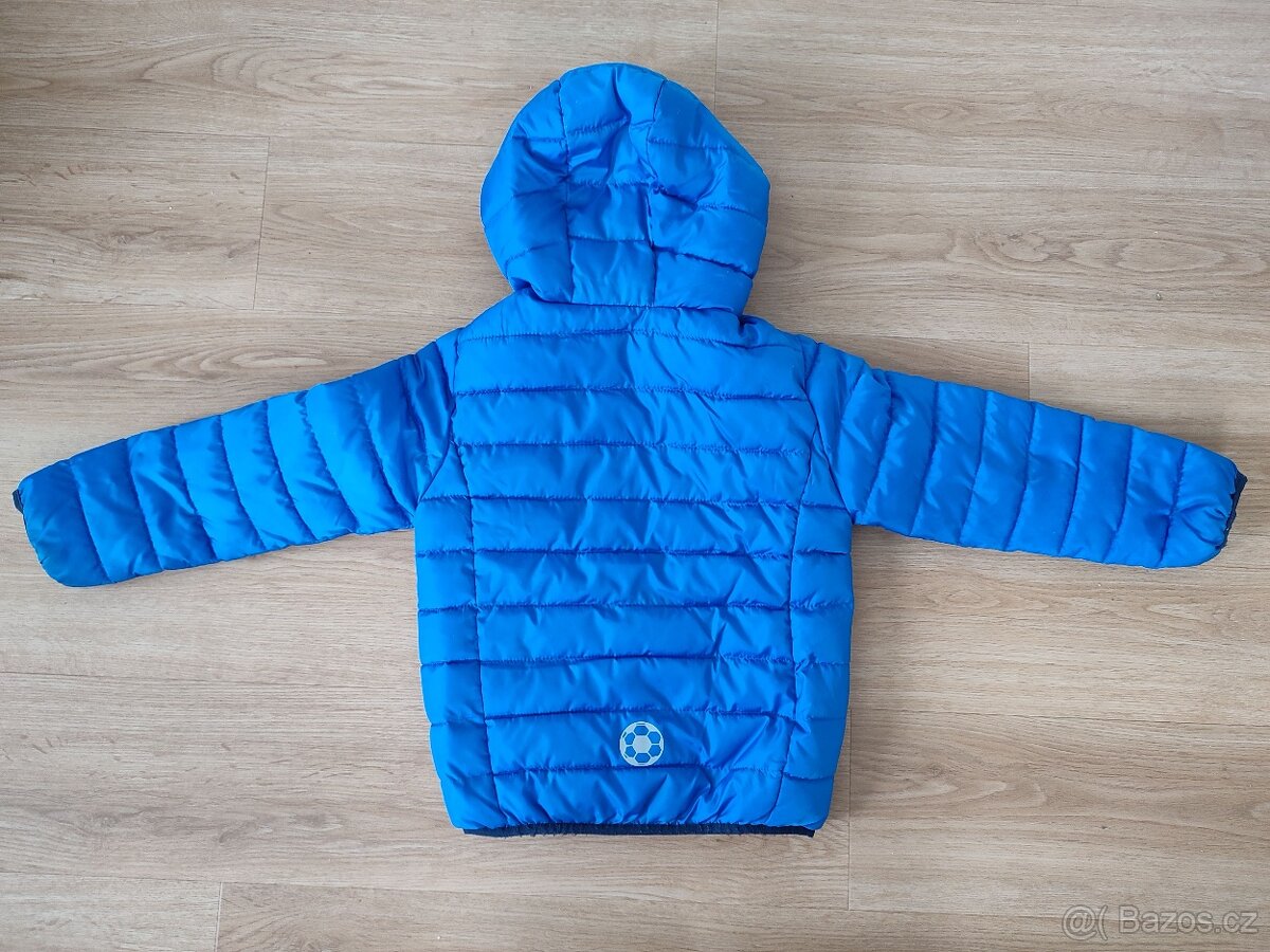 Chlapec.podzim.bundy 2ks-modrá,černá,vel. 128,7-8let-TOP - 4