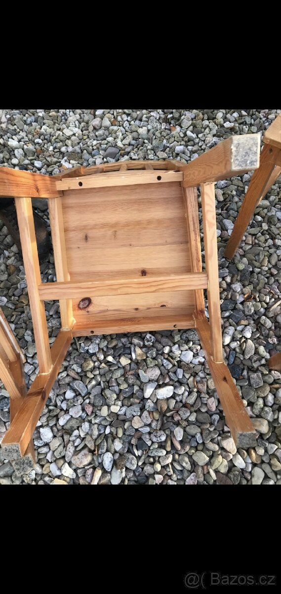 židle masiv 4 ks - 4