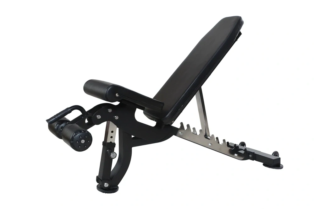 Polohovací lavice s opěrkou pro nohy - 4