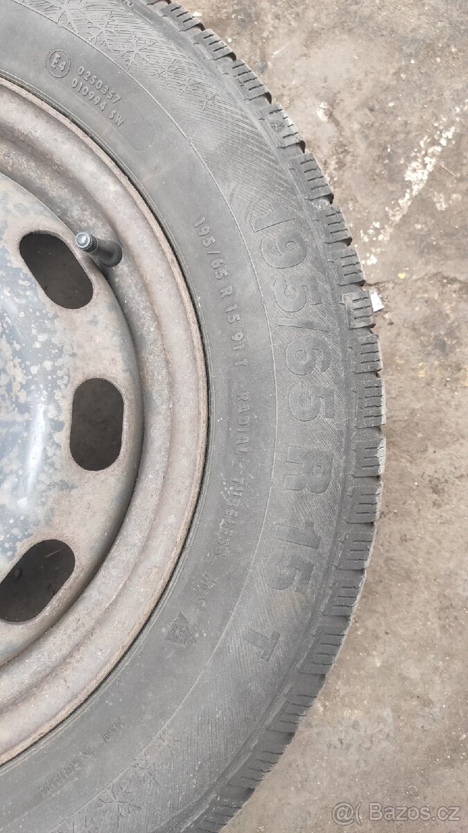 Plechové disky VW škoda r15 - 4