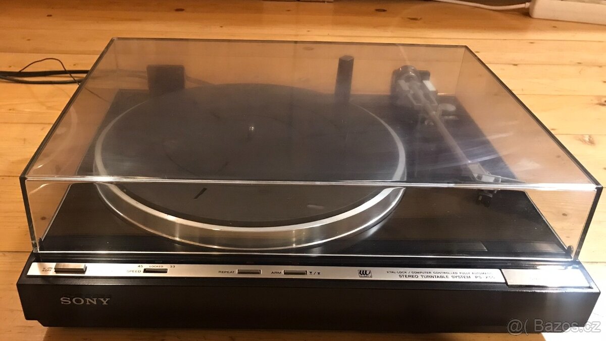 ŠPIČKOVÝ GRAMOFON SONY PS-X 55 (1980) PŘÍMÝ NÁHON ,QUARTZ - 4