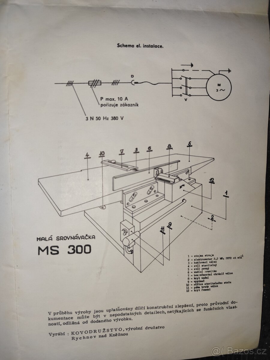 Srovnávačka na dřevo - 4