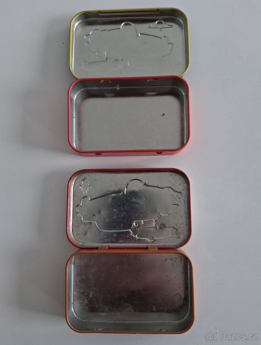 Plechové krabičky - 4