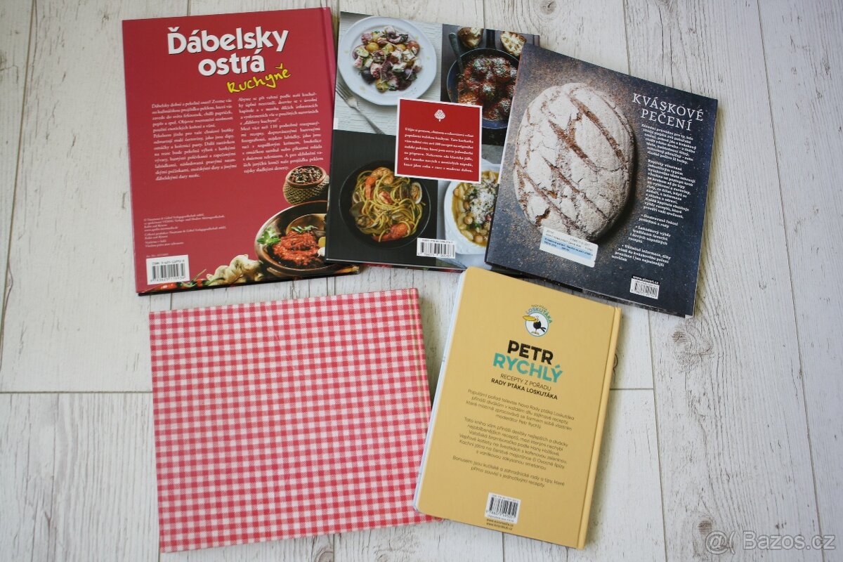 Různé druhy kuchařek - 5 ks - 4