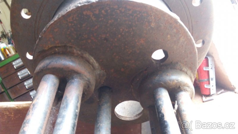 Spirála nová bojler pro vytápění kotlem. - 4