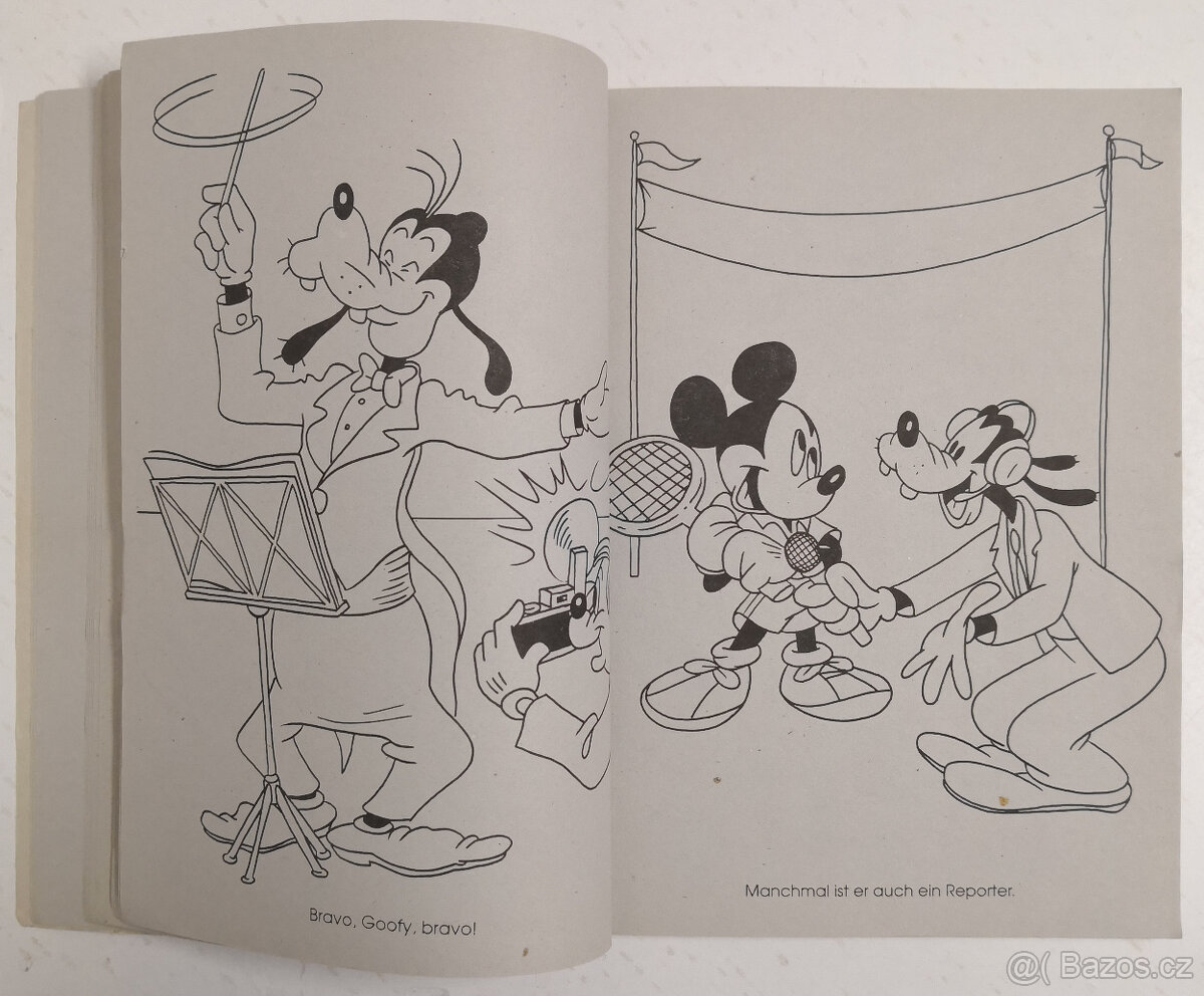 Retro Omaľovánka Hollywood Mickey - 4